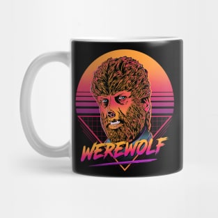 Retro Werewolf Mug